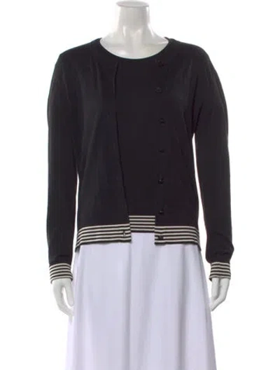 Pre-owned Chanel Vintage 1998 Sweater In Black