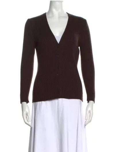 Pre-owned Chanel Vintage 1998 Sweater In Brown