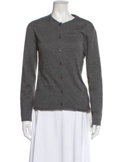 Pre-owned Chanel Vintage 1998 Sweater In Gray