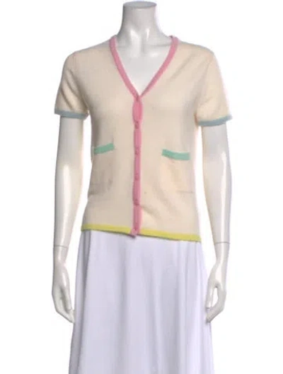Pre-owned Chanel Vintage 1998 Sweater In Neutrals