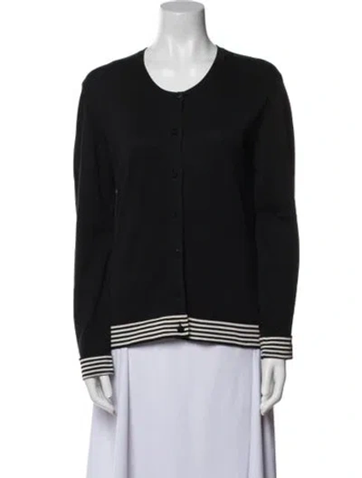 Pre-owned Chanel Vintage 1998 Sweatshirt In Black