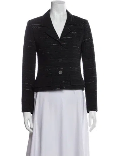 Pre-owned Chanel Vintage 1999 Blazer In Black