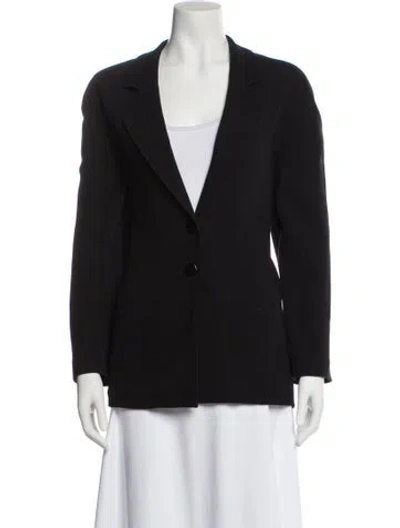 Pre-owned Chanel Vintage 1999 Blazer In Black