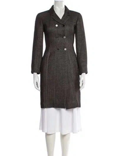 Pre-owned Chanel Vintage 1999 Blazer In Brown