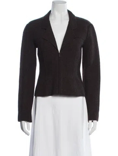 Pre-owned Chanel Vintage 1999 Blazer In Brown