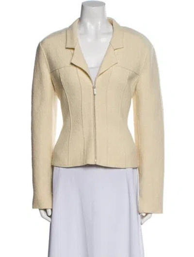 Pre-owned Chanel Vintage 1999 Blazer In Neutral