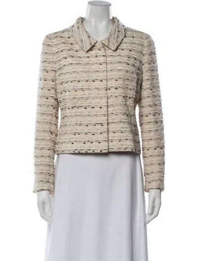 Pre-owned Chanel Vintage 1999 Blazer In Neutrals