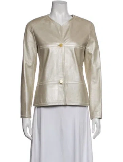 Pre-owned Chanel Vintage 1999 Blazer In Neutrals