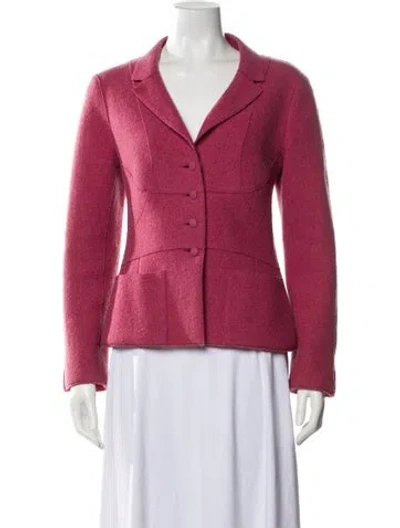 Pre-owned Chanel Vintage 1999 Blazer In Pink