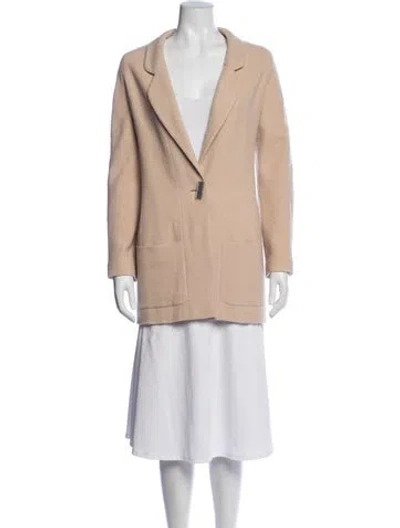 Pre-owned Chanel Vintage 1999 Coat In Neutrals