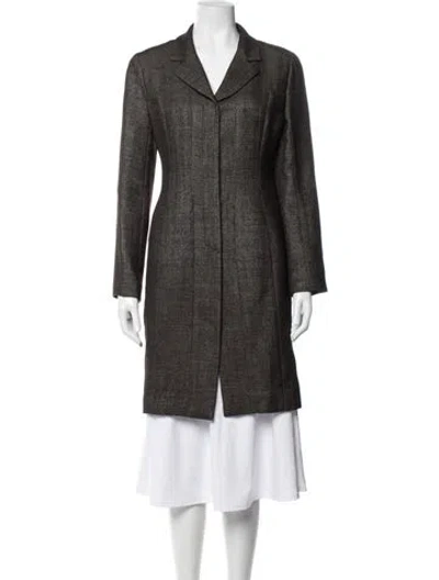 Pre-owned Chanel Vintage 1999 Coat In Neutrals