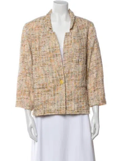Pre-owned Chanel Vintage 1999 Evening Jacket In Neutral