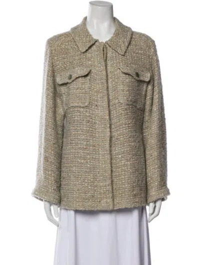 Pre-owned Chanel Vintage 1999 Jacket In Neutral