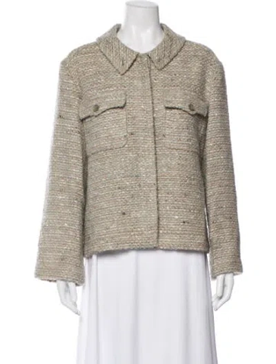Pre-owned Chanel Vintage 1999 Jacket In Neutral