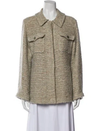 Pre-owned Chanel Vintage 1999 Jacket In Neutral
