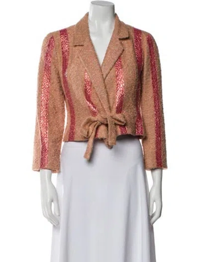 Pre-owned Chanel Vintage 1999 Jacket In Pink