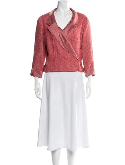 Pre-owned Chanel Vintage 1999 Jacket In Pink