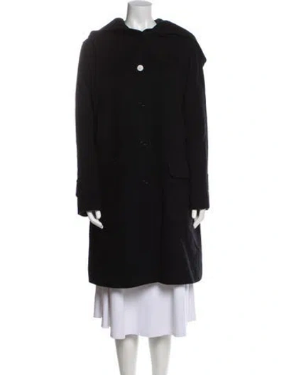 Pre-owned Chanel Vintage 1999 Peacoat In Black