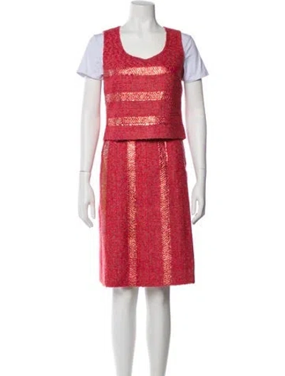 Pre-owned Chanel Vintage 1999 Skirt Set