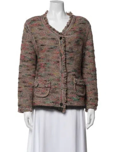 Pre-owned Chanel Vintage 1999 Skirt Set In Brown