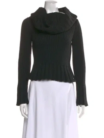 Pre-owned Chanel Vintage 1999 Sweater In Black