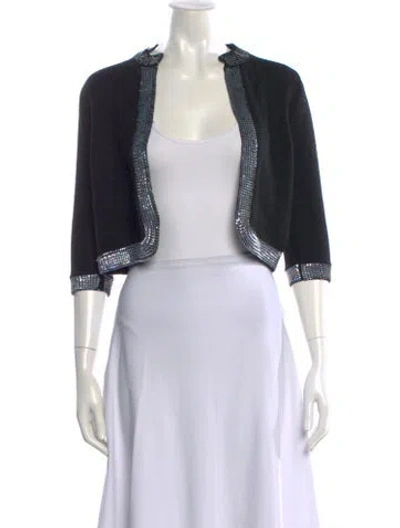 Pre-owned Chanel Vintage 1999 Sweater In Black