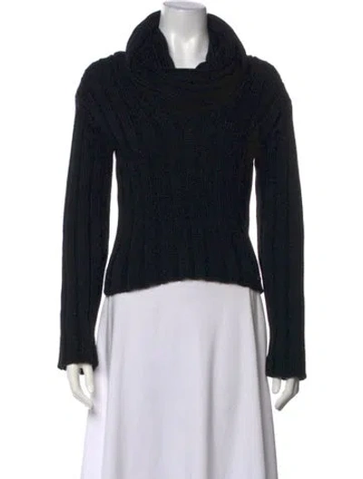Pre-owned Chanel Vintage 1999 Sweater In Black