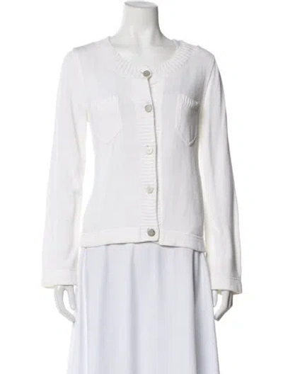 Pre-owned Chanel Vintage 1999 Sweater In Neutral