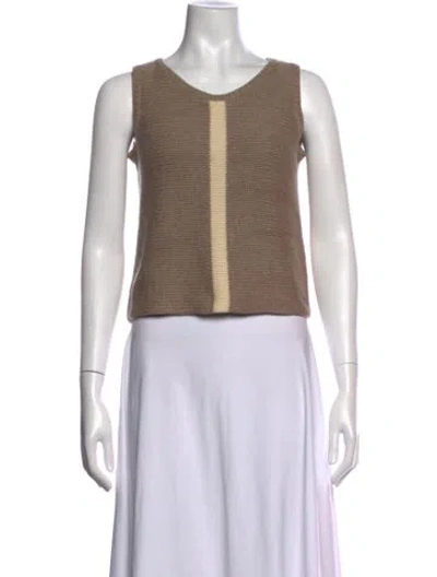 Pre-owned Chanel Vintage 1999 Sweater In Neutrals
