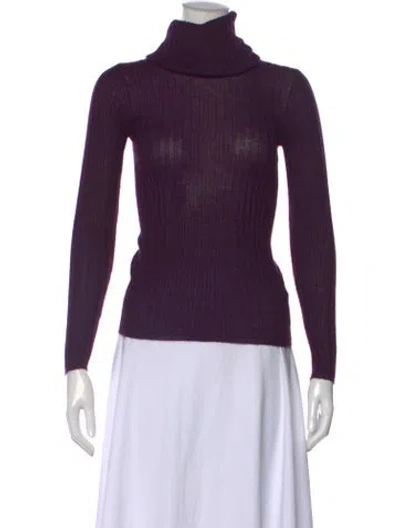 Pre-owned Chanel Vintage 1999 Sweater In Purple