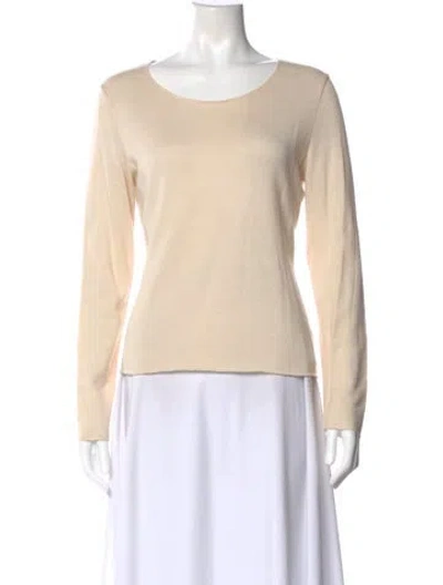 Pre-owned Chanel Vintage 1999 Sweater W/ Tags In Neutral
