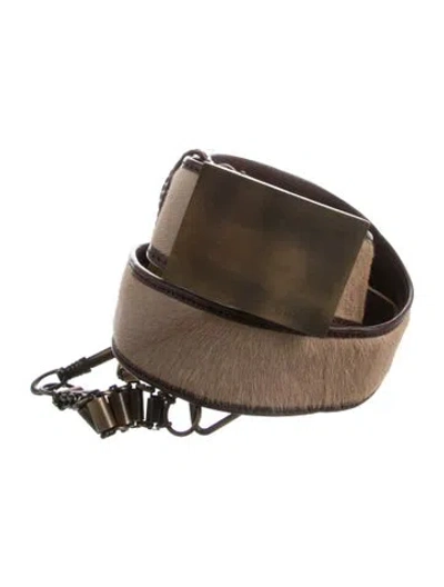 Pre-owned Chanel Vintage 1999 Waist Belt In Neutrals