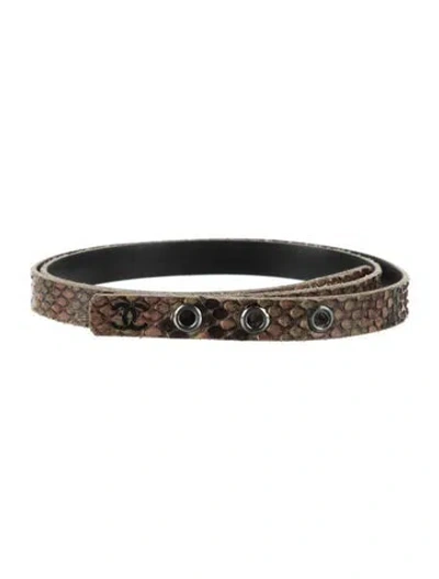 Pre-owned Chanel Vintage 2000 Belt In Multi