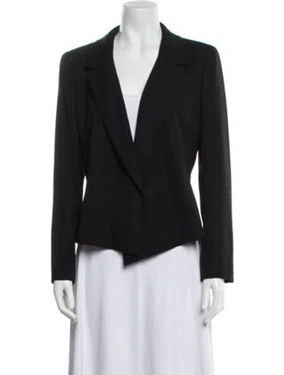 Pre-owned Chanel Vintage 2000 Blazer In Black