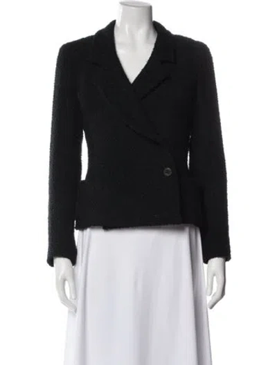 Pre-owned Chanel Vintage 2000 Blazer In Black
