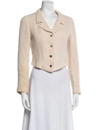 Pre-owned Chanel Vintage 2000 Blazer In Neutrals