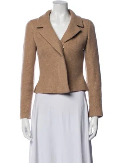 Pre-owned Chanel Vintage 2000 Blazer In Neutrals