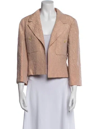 Pre-owned Chanel Vintage 2000 Blazer In Pink