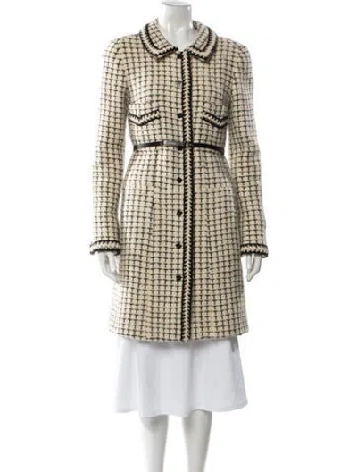 Pre-owned Chanel Vintage 2000 Coat In Neutral