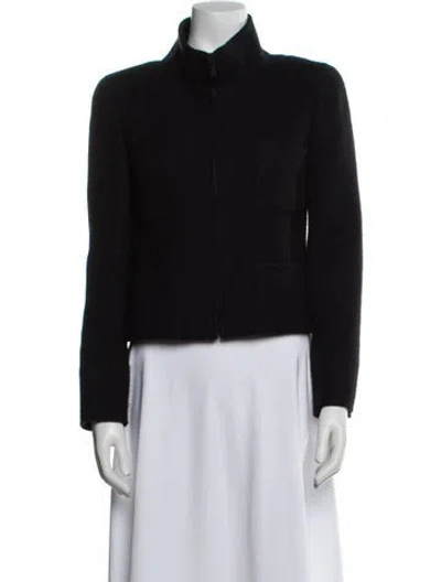Pre-owned Chanel Vintage 2000 Jacket In Black