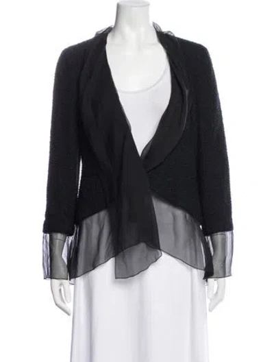 Pre-owned Chanel Vintage 2000 Jacket In Black