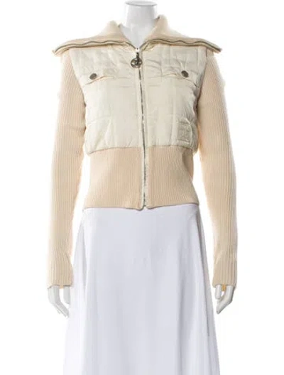 Pre-owned Chanel Vintage 2000 Jacket In Neutral