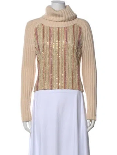 Pre-owned Chanel Vintage 2000 Sweater In Neutral