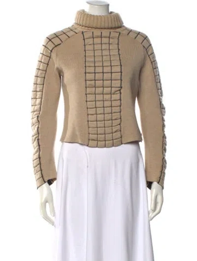 Pre-owned Chanel Vintage 2000 Sweater In Neutral