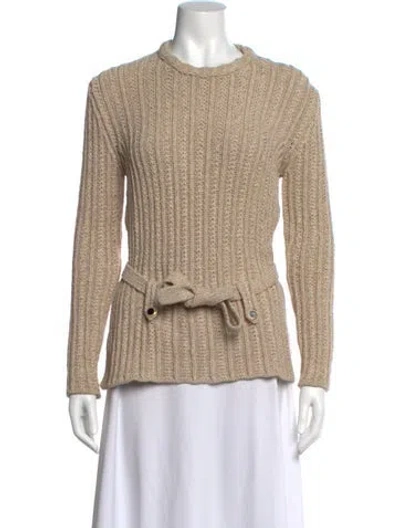 Pre-owned Chanel Vintage 2000 Sweater In Neutral