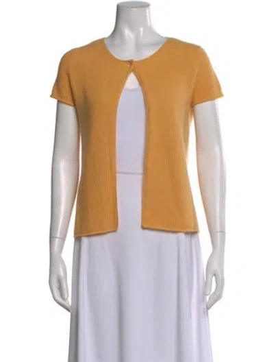 Pre-owned Chanel Vintage 2000 Sweater In Orange
