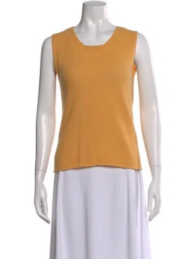Pre-owned Chanel Vintage 2000 Sweater In Orange