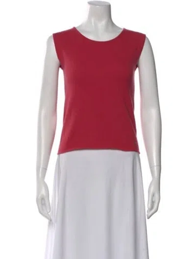 Pre-owned Chanel Vintage 2000 Sweater In Red