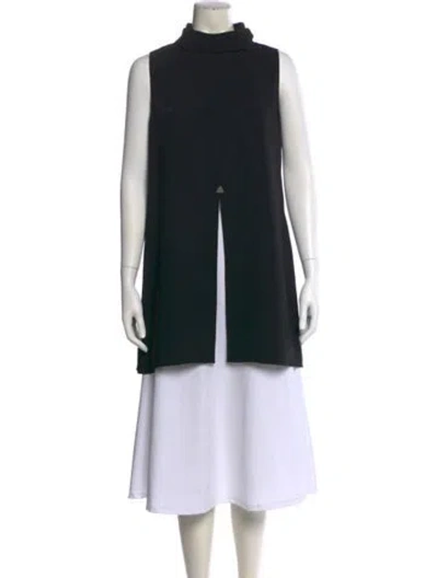 Pre-owned Chanel Vintage 2000 Tunic In Black