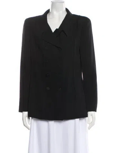Pre-owned Chanel Vintage 2001 Blazer In Black